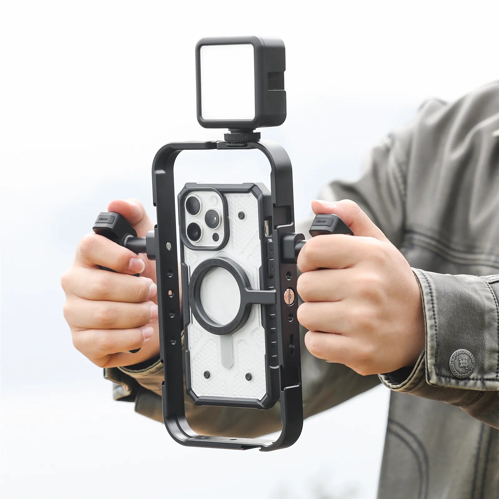 Ulanzi MG 001 Magnetic Phone Cage C001 - Universal Smartphone Mount for DSLR Cameras & Video Recording | Perfect for Vlogging, Live Streaming & Content Creation