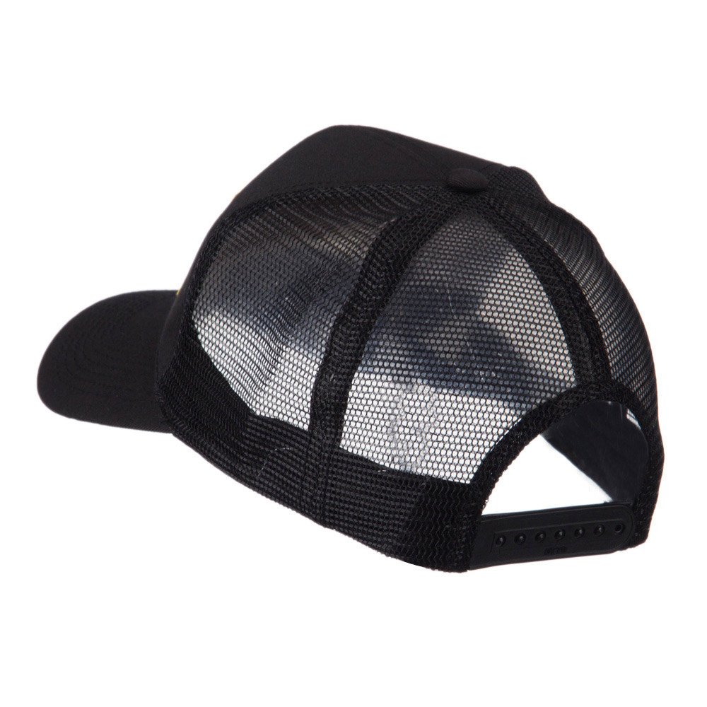 North & South America Flag Letter Patched Mesh Cap - Adjustable Snapback Hat for Men & Women - Perfect for Travel, Sports & Outdoor Activities