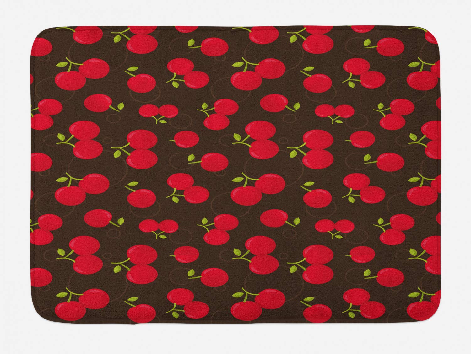 Ambesonne Non-Slip Cherry Bath Mat - 30.2