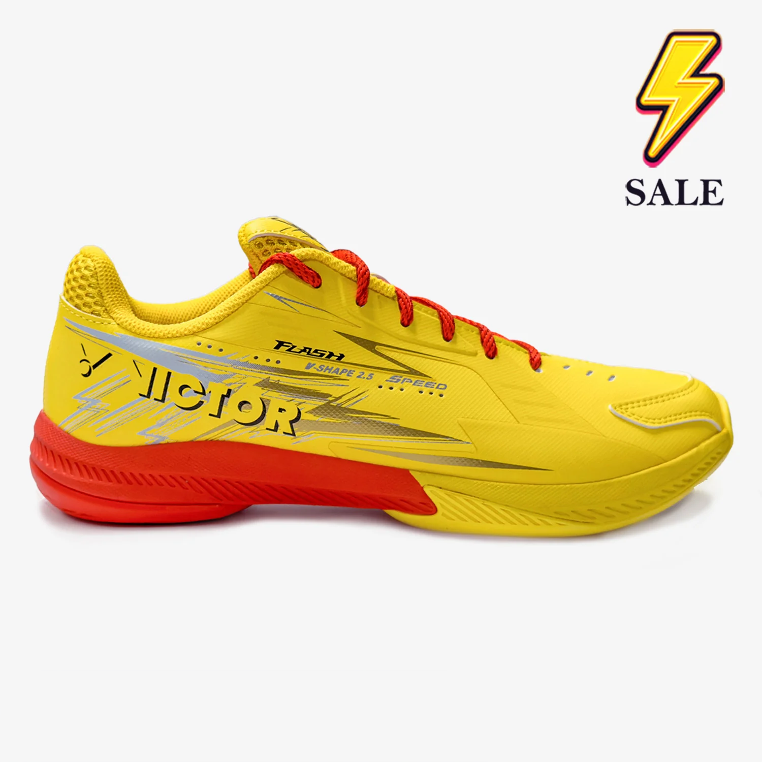 Victor Flash E (Yellow) - High-Performance LED Flashlight for Outdoor Adventures, Camping, Hiking & Emergency Use