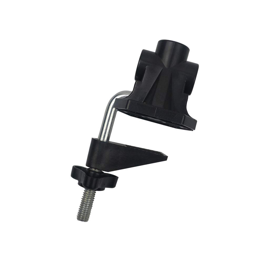1 Pcs Adjustable Metal Desk Lamp Stand with Clamp - Swing Arm Drafting Light Holder for Study, Office, and Workbench - Perfect for Reading, Writing, and Detailed Tasks