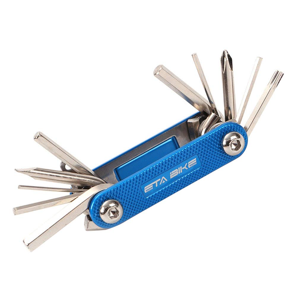 IMFun 11-in-1 Bike Repair Tool Kit - Portable Multi-Tool for Bicycle Maintenance, Steel Spanner for Road & MTB Cycling - Perfect for On-the-Go Repairs & Emergency Bike Fixes