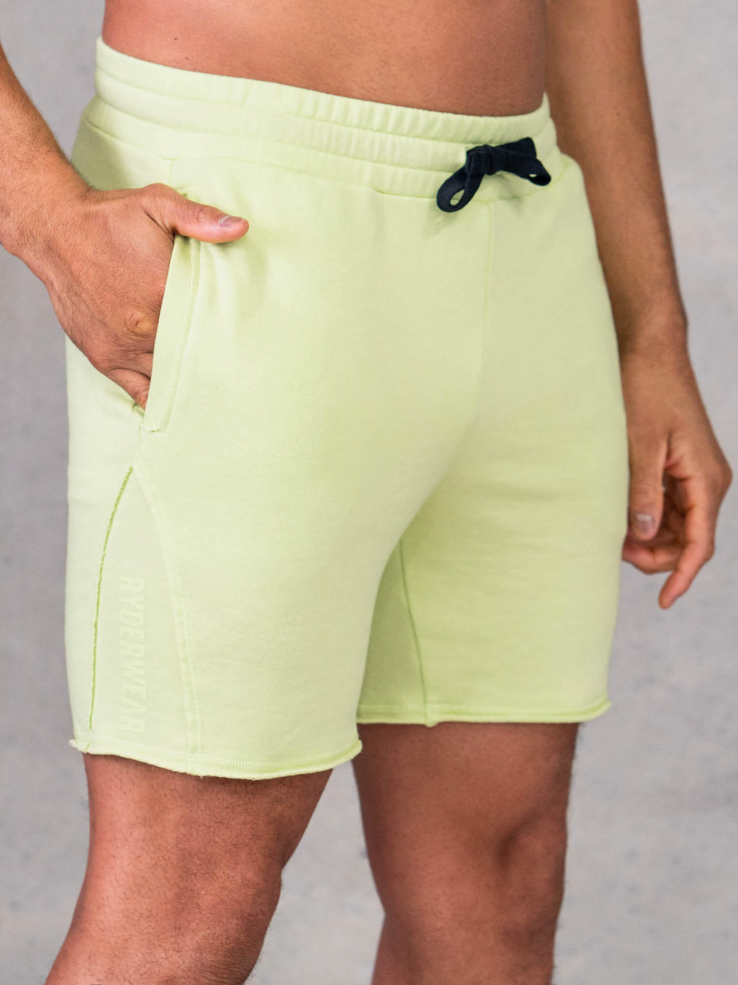 Force 6 Track Shorts - High-Performance Running Shorts for Men & Women | Perfect for Gym, Jogging & Outdoor Workouts - Lime Green