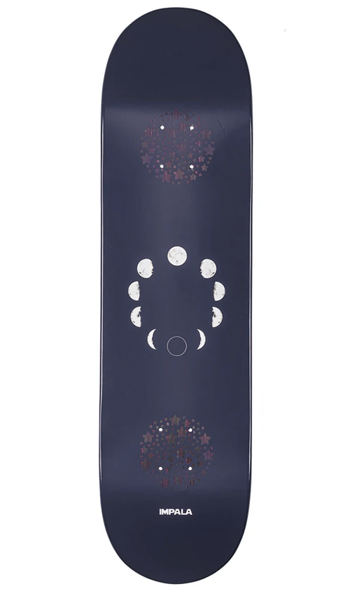 Impala Celestial Lunar Skateboard Deck 8.25 Inch - Premium Cruiser Board for Street & Park Skating - Perfect for Beginners & Pro Skaters