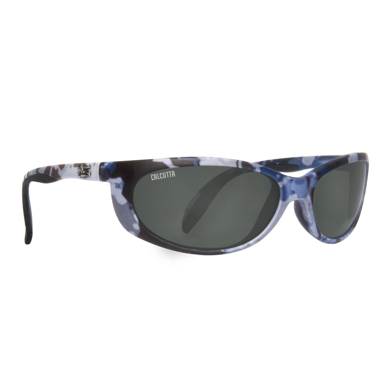 Calcutta Smoker Polarized Sunglasses for Men & Women - UV Protection Fishing & Outdoor Sports Shades - Perfect for Boating, Driving, and Beach Activities