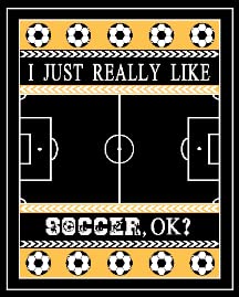 I Just Really Like Soccer