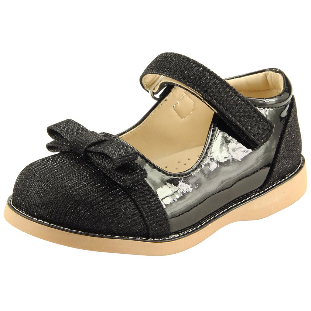 Toddler Mary Jane Flats - Girls Dress Shoes for School & Play
