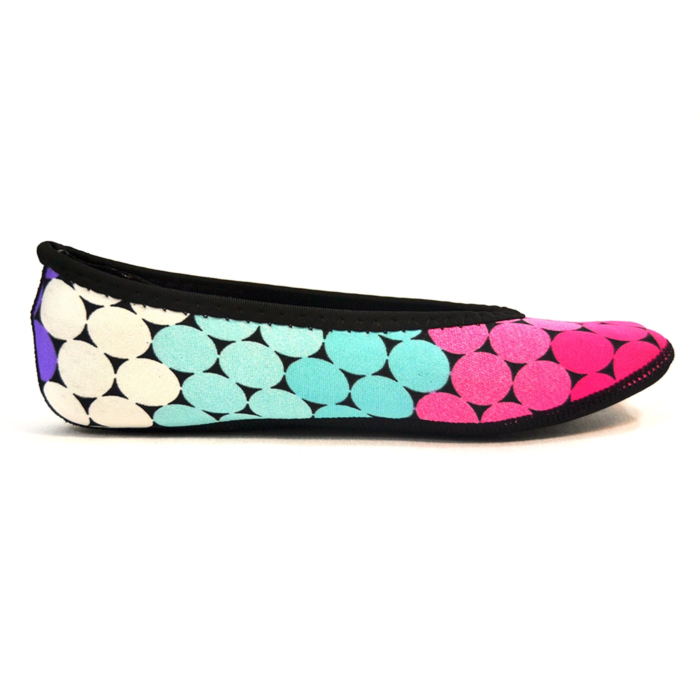 NUFOOT Women's Ballet Flats - Comfortable Travel Slippers, Yoga Socks & Indoor Shoes for Home, Office & Yoga Practice | Breathable & Lightweight