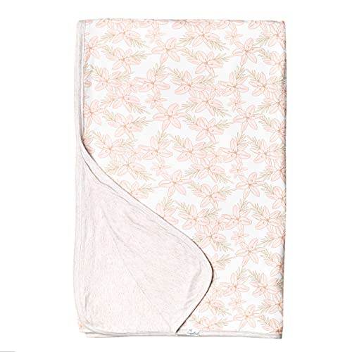 Premium Jumbo Knit 3-Layer Stretchy Throw Blanket by Copper Pearl - Soft & Cozy for Couch, Bed, Nursery, and Travel Use