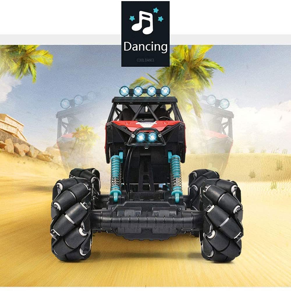 2.4G Wireless Remote Control Drift RC Car with Sound, Light & Music - High-Speed All Terrain Off-Road Climbing Vehicle - Perfect Gift for Boys & Kids - Great for Indoor Play, Outdoor Racing & Backyard Adventures