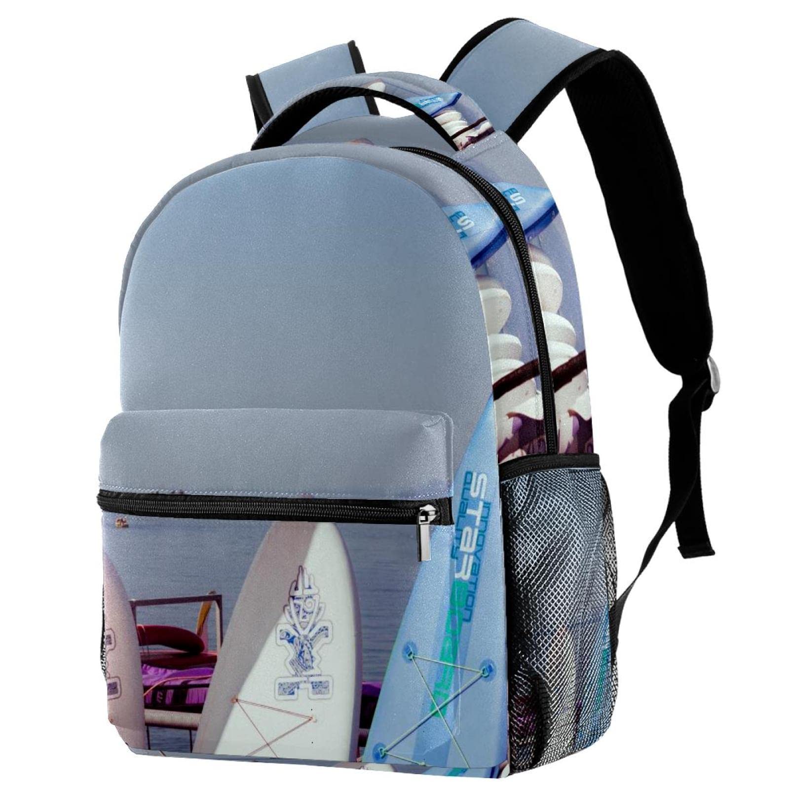 **Waterproof Surfboard Backpack for Men & Women - Lightweight Travel Backpack, Durable College School Shoulder Bag - Perfect for Beach, Surfing, Gym & Outdoor Adventures**