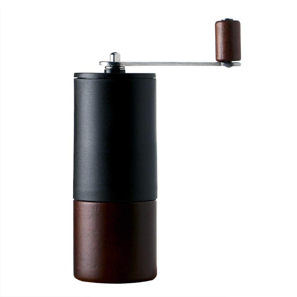 Mini Hand Coffee Grinder - Portable Manual Coffee Bean Grinder with Drip Coffee Maker & Keep Warm Function - Perfect for Home, Office, Camping & Travel (Brown)