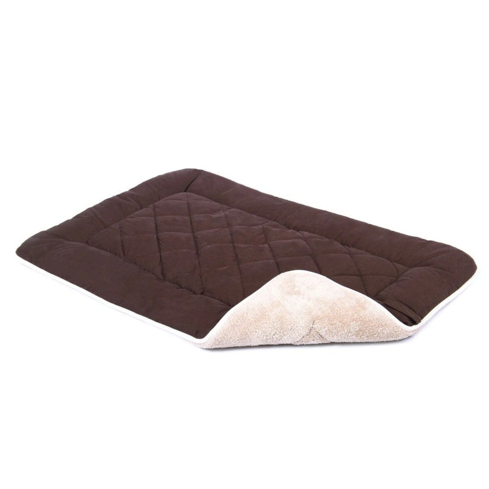 Dog Gone Smart Pet Crate Pad - Waterproof & Chew-Resistant Dog Bed Mat for Crates, Kennels & Travel - Comfortable Orthopedic Support for Small, Medium & Large Dogs - Perfect for Home, Car & Vet Visits