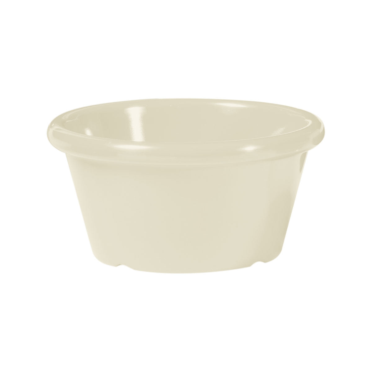 GET S 660 IV Smooth Melamine Ramekin, Ivory, 6 oz (Case of 48) – Durable & Elegant Dessert Cups for Restaurants, Catering, and Home Baking