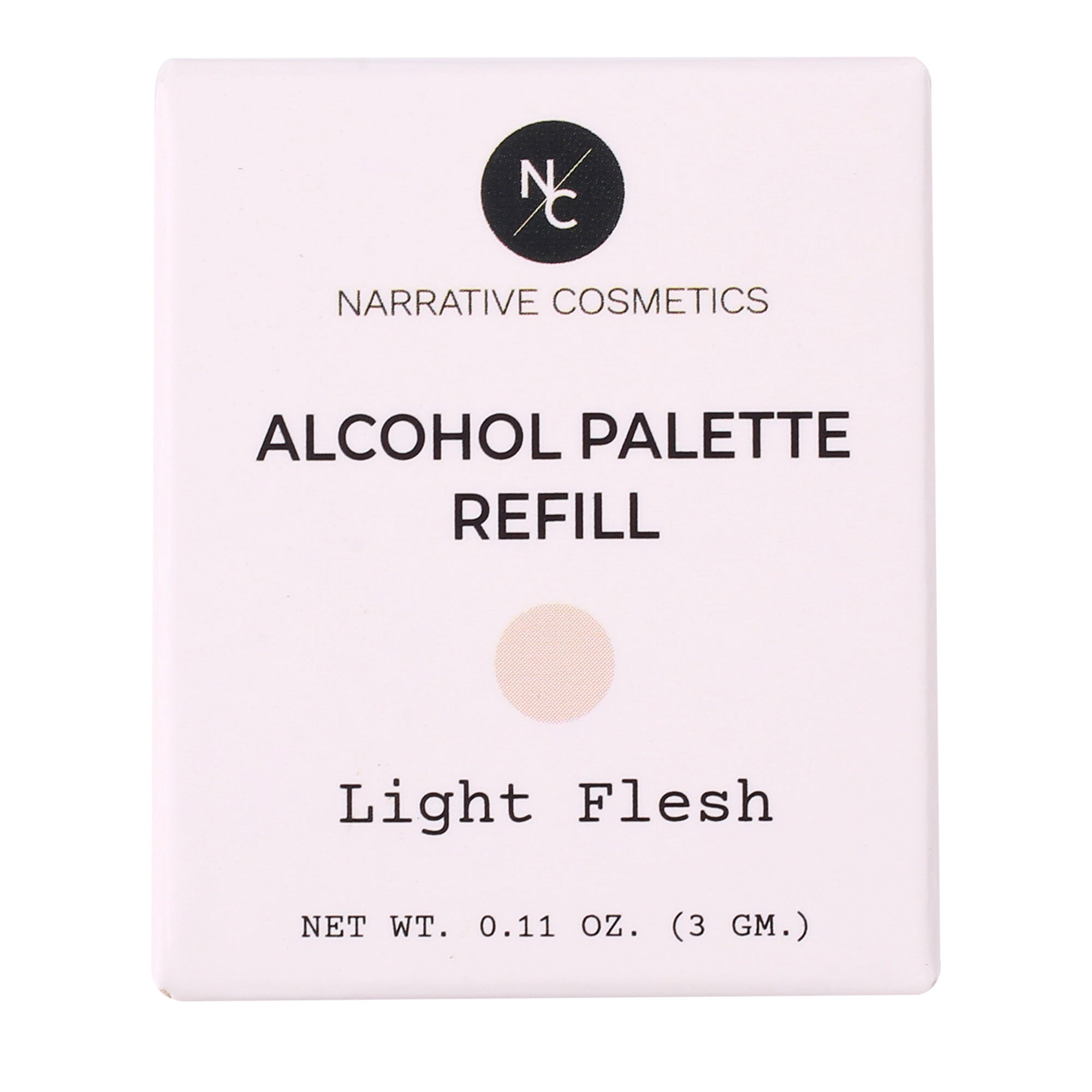 Narrative Cosmetics Alcohol Palette Refill Pans - 12 Skin Tone Shades for Professional Makeup Artists | Perfect for Face Contouring, Highlighting & Airbrush Makeup