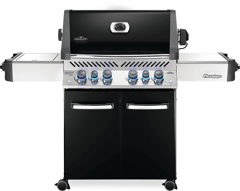 Napoleon Prestige 500 RSIB 4-Burner Propane Gas Grill with Infrared Side Burner - P500RSIBPSS - Perfect for Backyard BBQs, Outdoor Cooking & Entertaining