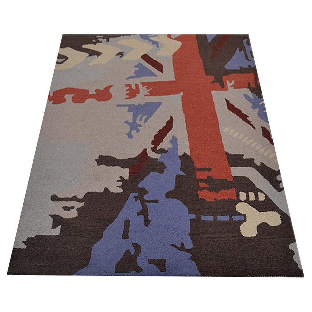Anomaly Hand Tufted Rug - Soft Bohemian Area Rug for Living Room, Bedroom, Nursery - Non-Slip Modern Home Decor