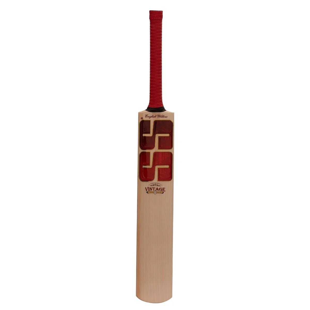 Premium SS Vintage 2.0 English Willow Cricket Bat - Professional Grade for Tournament Play - Perfect for Cricket Matches, Training & Backyard Practice