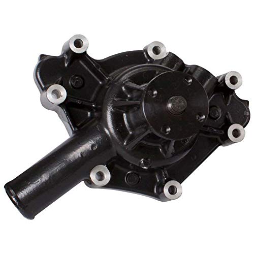 High Performance Black Water Pump for Small Block Chrysler 318 340 360 MOPAR Engines - High Flow Cooling System Upgrade for Racing, Hot Rods & Engine Rebuilds