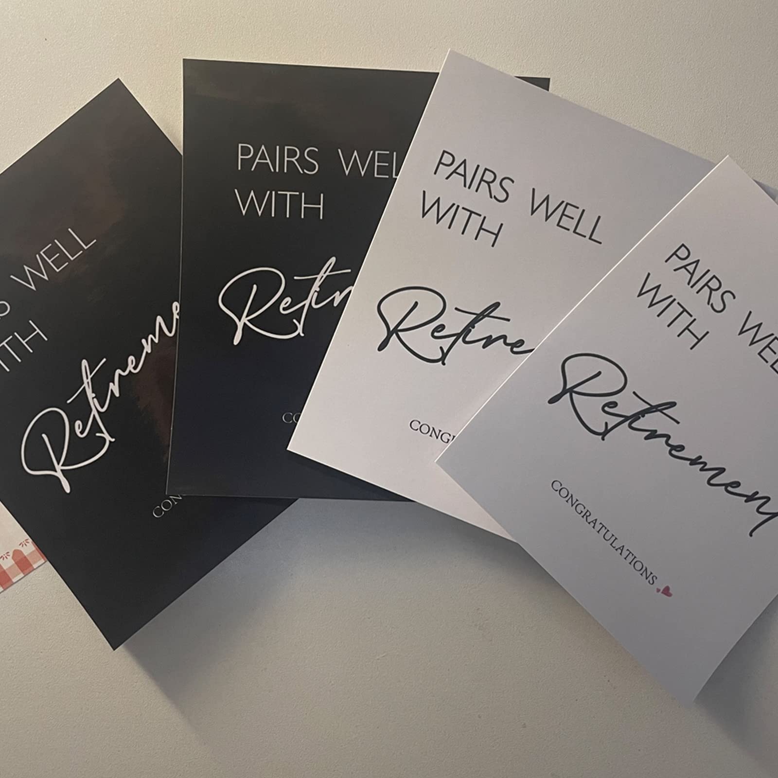 4 Pcs Retirement Wine Labels - Funny & Elegant Wine Bottle Stickers for Retirement Gifts, Party Decorations - Perfect for Retirement Celebrations, Farewell Parties & Coworker Gifts