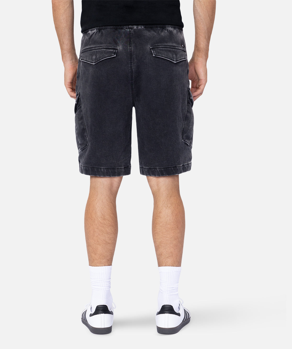 Men's Muntion Combat Shorts - Washed Black | Tactical Military Cargo Shorts for Outdoor, Hiking & Casual Wear