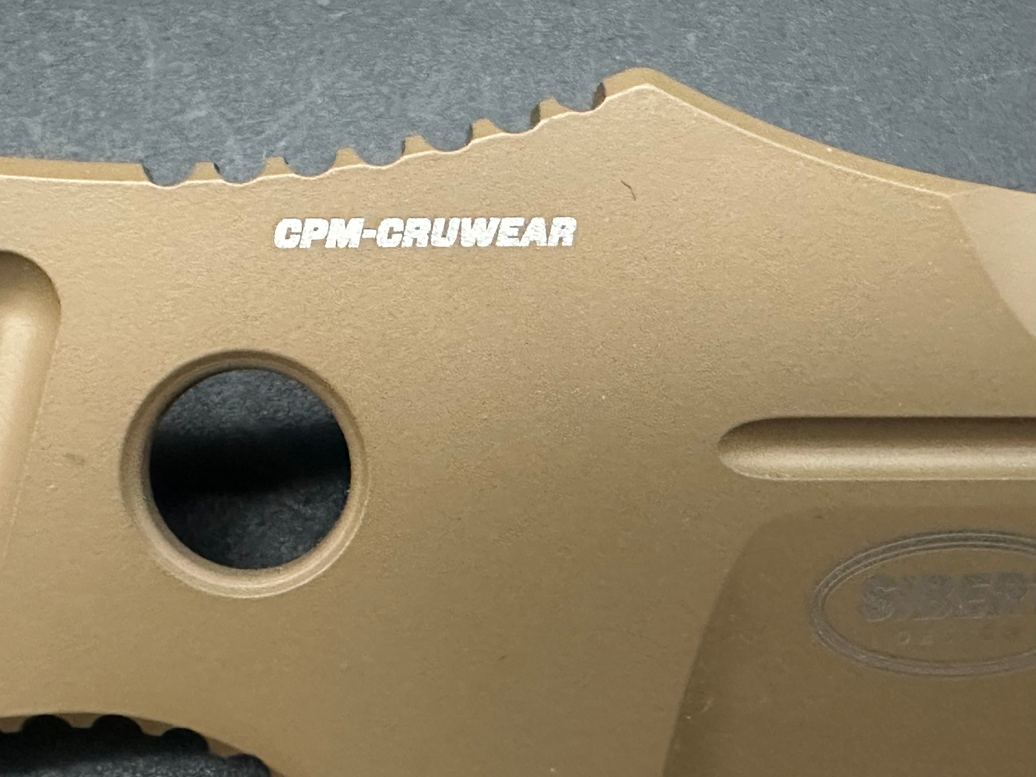 Benchmade 375FE Fixed Adamas Fixed Blade Knife - 4.2
