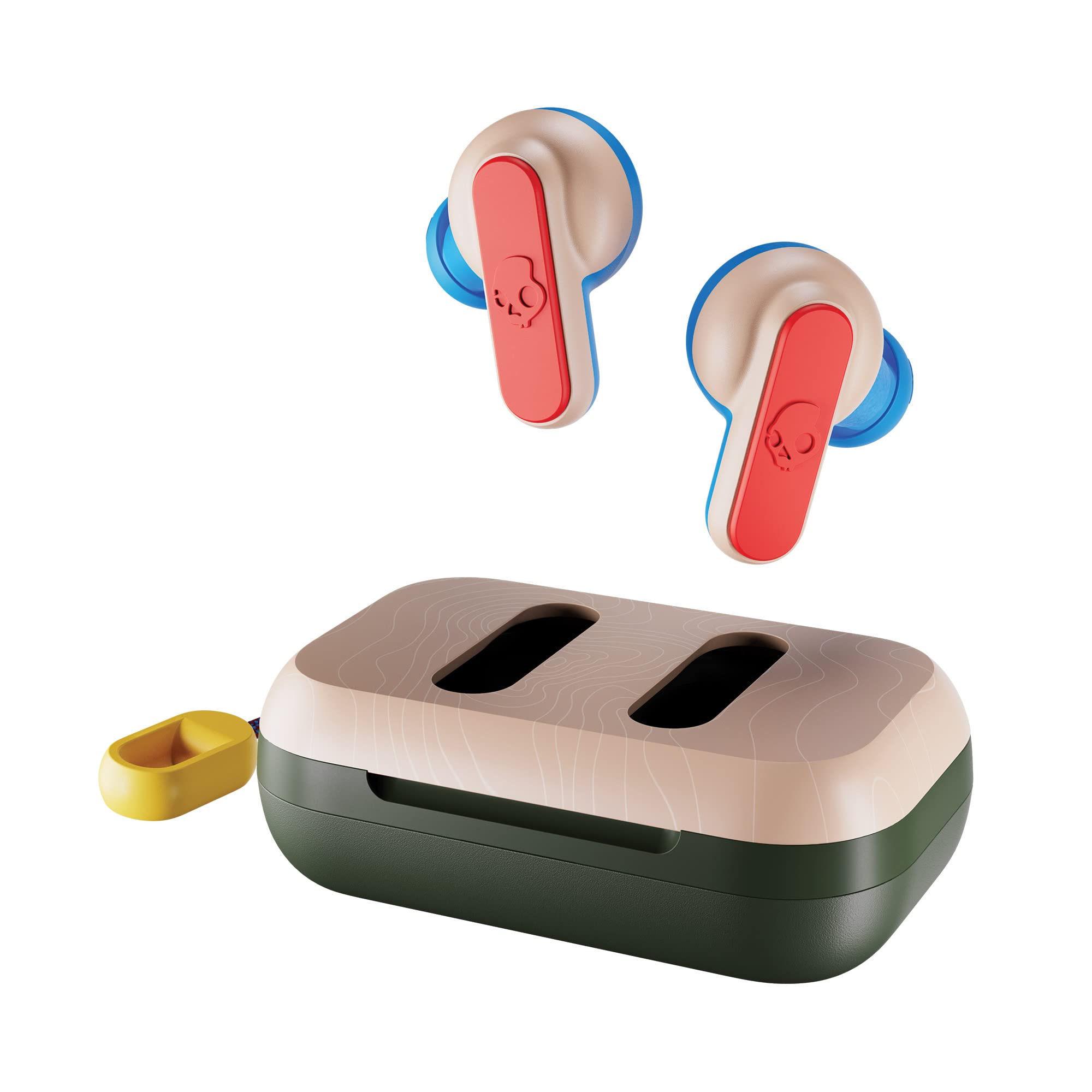 Skullcandy Dime 2 Wireless Earbuds - Bluetooth In-Ear Headphones with 12-Hour Battery, Built-in Mic for iPhone & Android - Perfect for Hiking, Running & Workouts