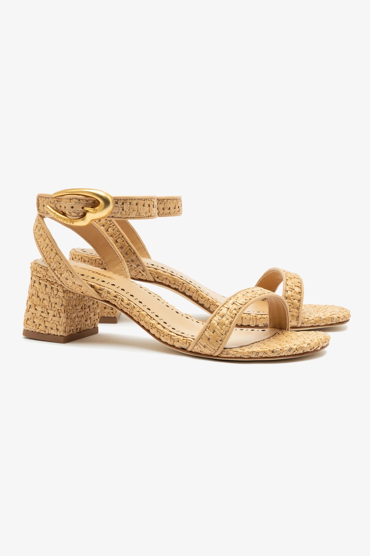 Verona Block Sandal Women's Comfortable Leather & Raffia Wedge Sandals for Summer - Perfect for Beach, Vacation, and Casual Outings