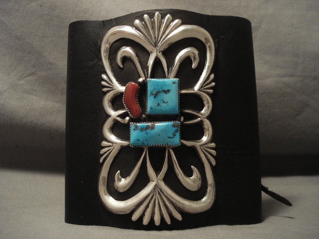 164 Gram Vintage Navajo Native American Jewelry - Sterling Silver Thorn Ketoh Bracelet for Men & Women - Perfect for Cultural Events, Weddings & Boho Fashion