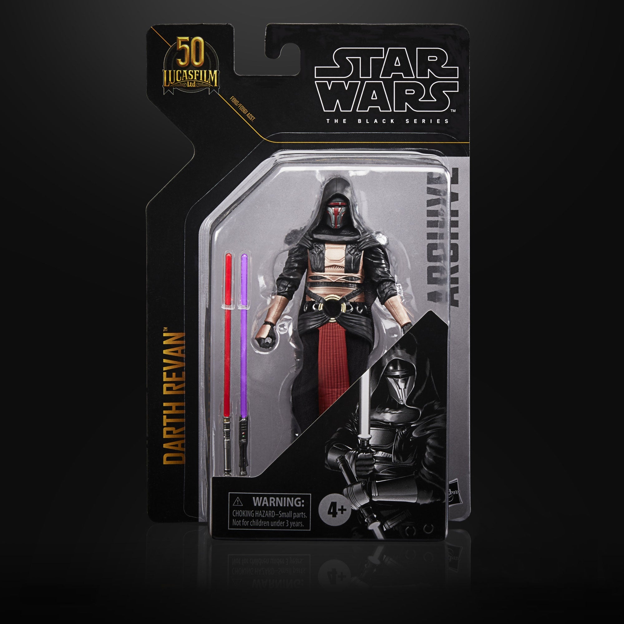Star Wars The Black Series Darth Revan Lucasfilm 50th Anniversary Archive 6-Inch Action Figure - Collectible Toy for Display & Role Play | Perfect Gift for Fans & Collectors