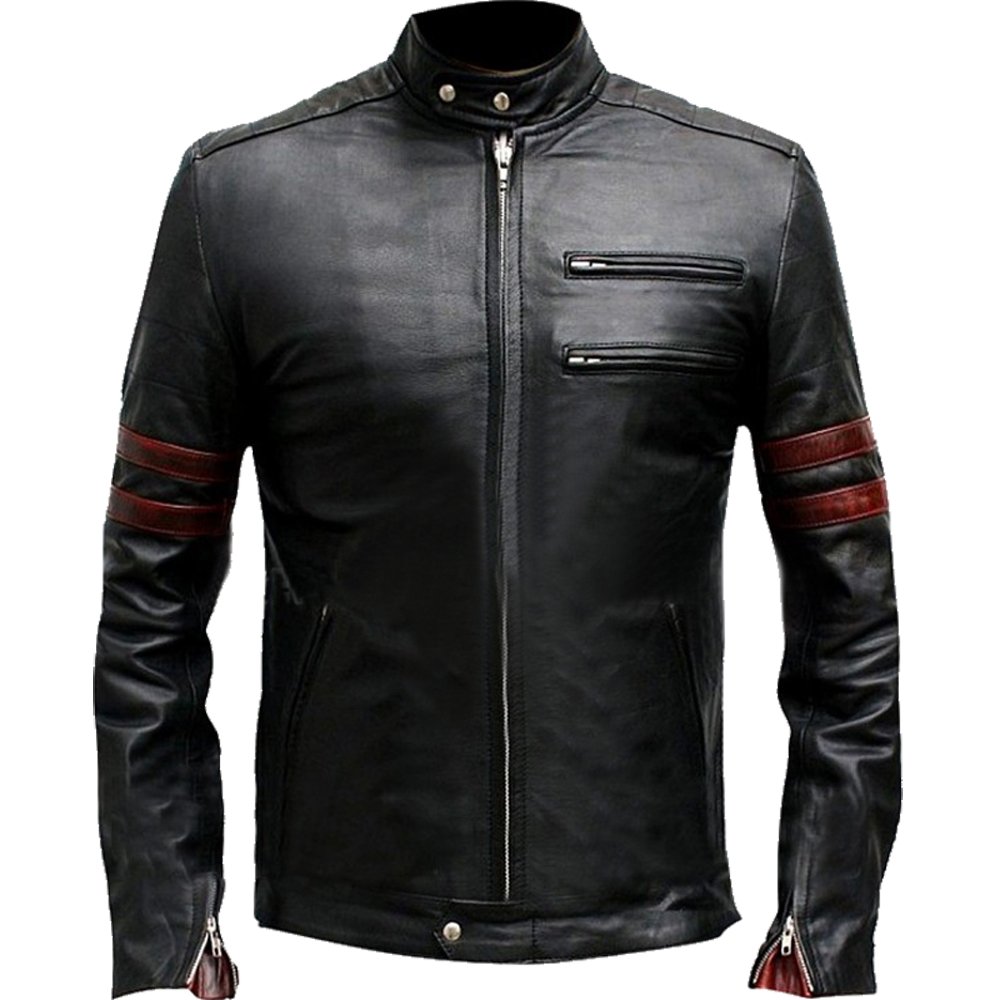 Premium Biker Style Genuine Leather Jacket - Glossy Finish Lambskin Motorcycle Jacket for Men (XXXL, Black) | Amazon | Perfect for Riding, Casual Wear & Fashion Outfits