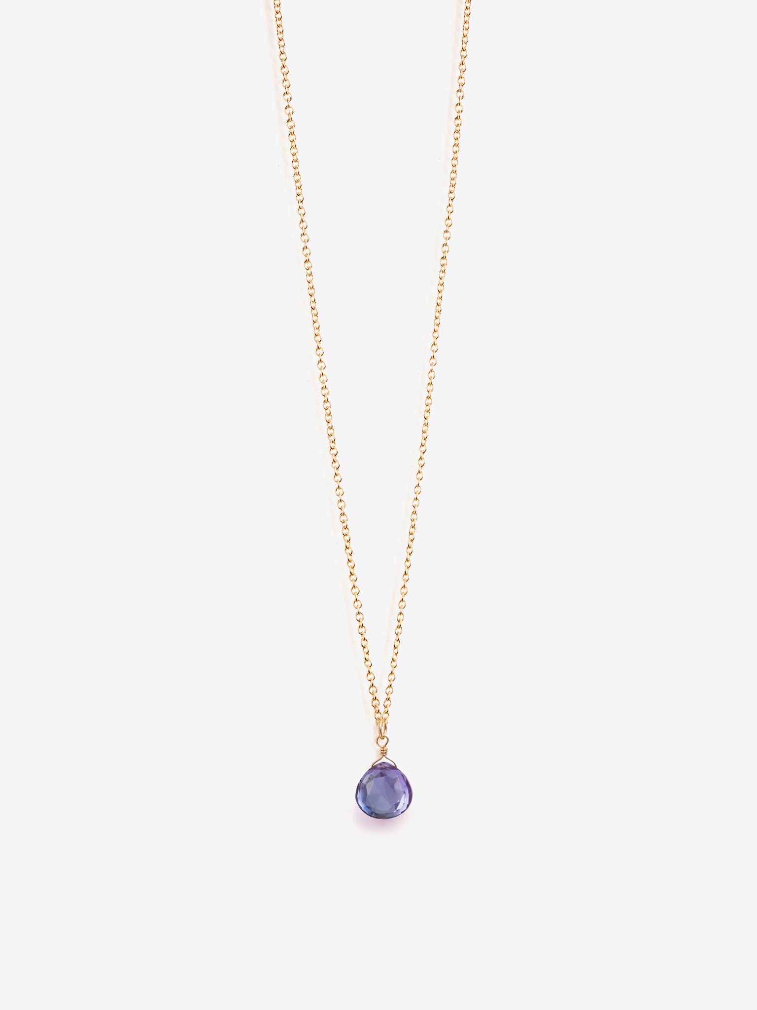 Wanderlust Life Gold Chain Pendant Necklace with Alexandrite Quartz Gemstone | Elegant Jewelry for Women | Perfect for Parties, Weddings & Everyday Wear