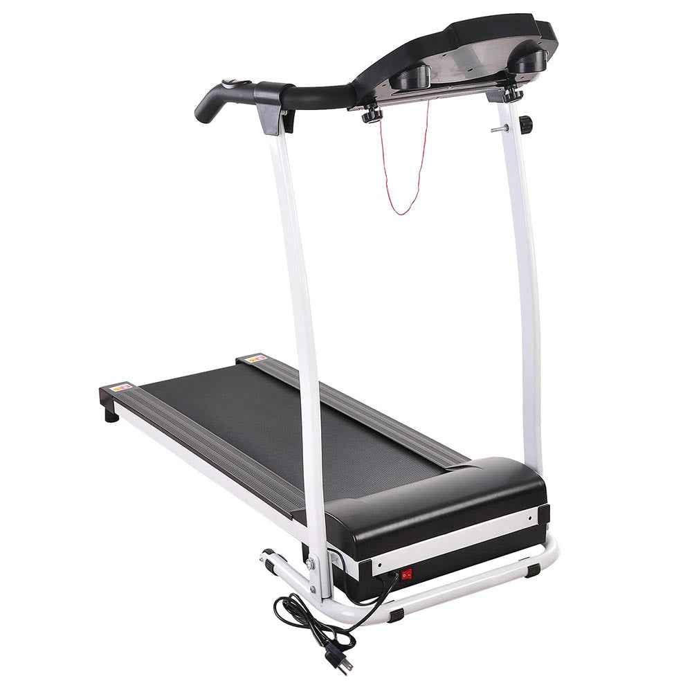 TheLAShop Folding Compact Treadmill - 1100W Motor, Space-Saving Home Exercise Equipment for Running & Walking - Perfect for Small Apartments, Home Gyms & Office Workouts