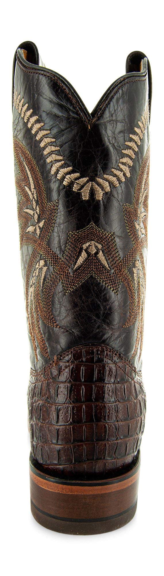 Authentic Men's Caiman Belly Print Cowboy Boots H4001 by Soto Boots - Western Style, Durable Leather, Comfortable Fit for Rodeo, Country Music Festivals & Casual Wear