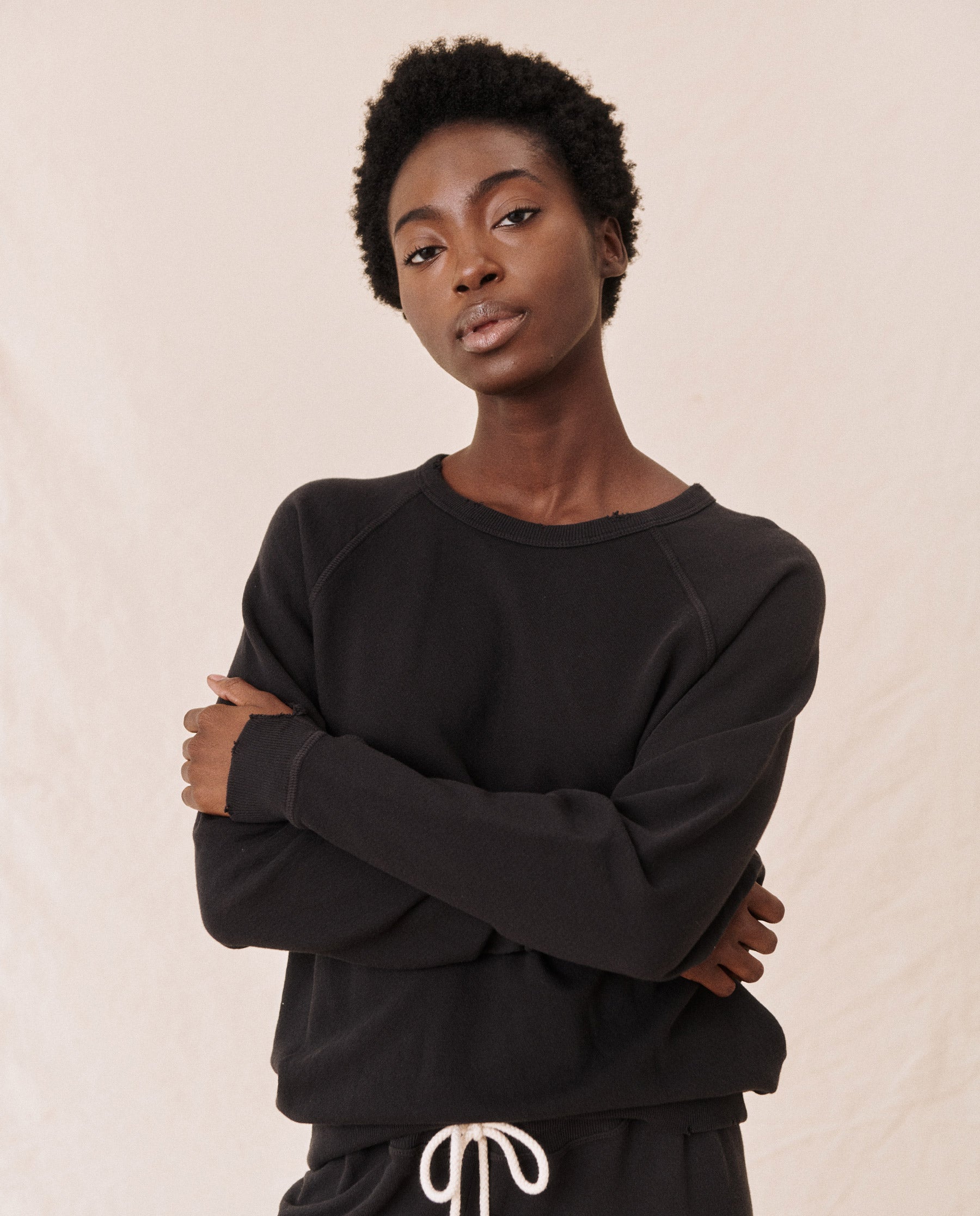 College Sweatshirt for Men & Women - Soft Solid Almost Black Pullover Hoodie | Perfect for Campus, Casual Wear & Cozy Loungewear
