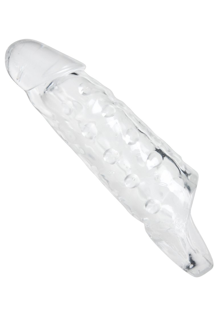 Tom of Finland Realistic Clear Cock Enhancer - Premium Silicone Penis Sleeve for Enhanced Pleasure & Performance - Perfect for Solo Play & Couples Intimacy