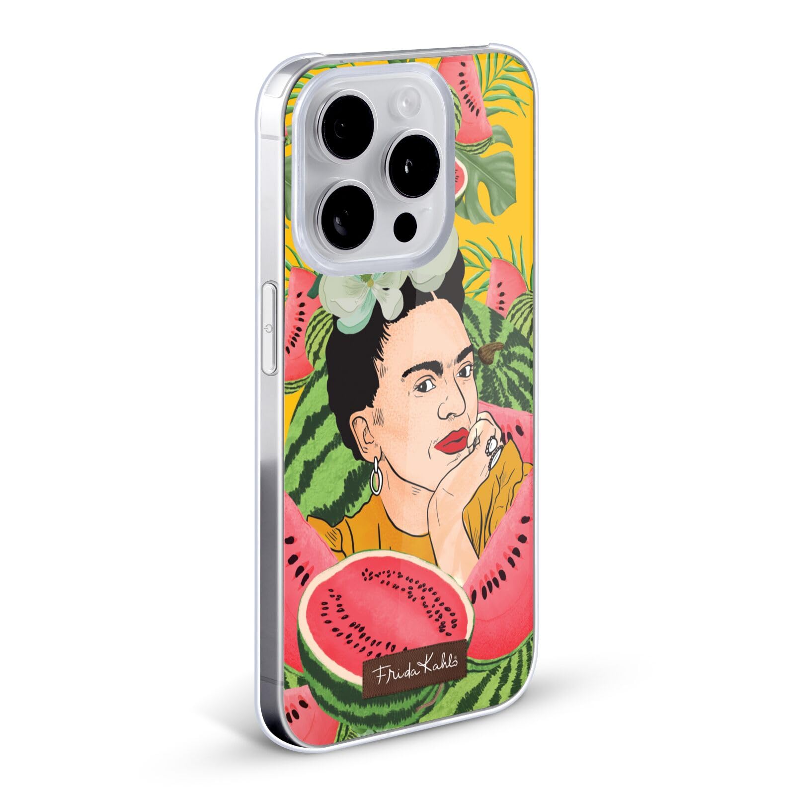 Official Frida Kahlo Watermelon Portrait Hard Case for iPhone 13 Pro Max - Licensed Art Phone Cover - Durable Protection for Everyday Use, Travel & Work