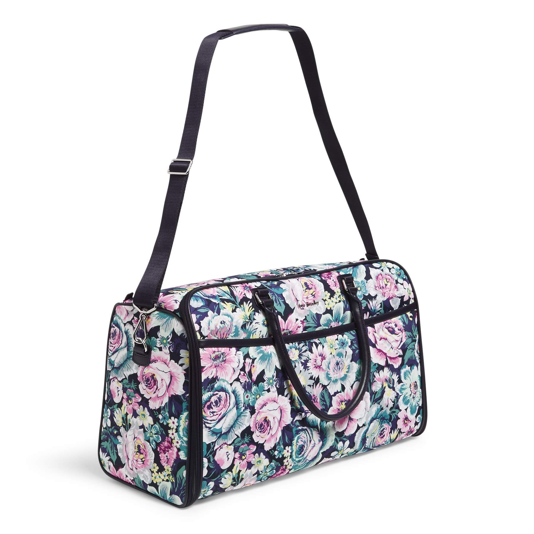 Vera Bradley Women's Convertible Garment Bag - Garden Grove Print - One Size Travel Duffel for Business Trips & Weekend Getaways