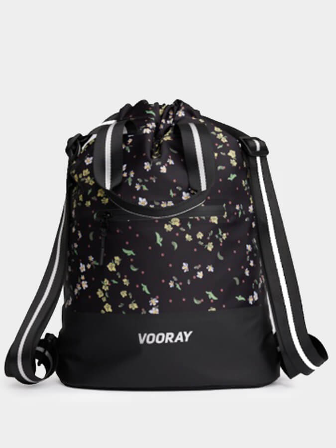 Vooray Flex Cinch Backpack - Lightweight Durable Gym Bag for Workout, Travel & School - Water-Resistant Sports Backpack for Men & Women