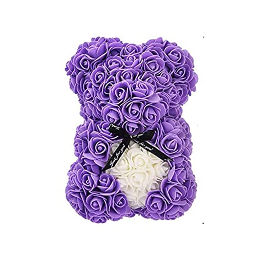 Purple and White