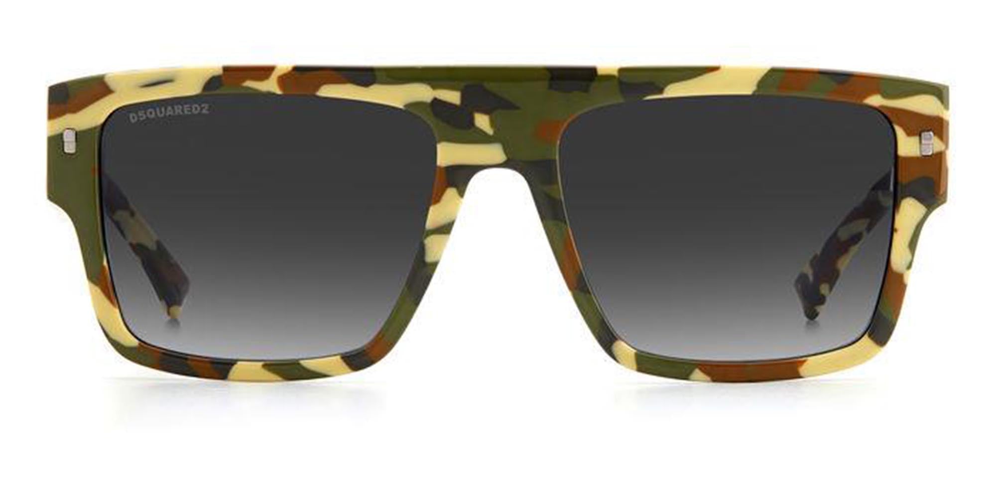 DSQUARED2 Icon 0003/S Sunglasses - Polarized UV Protection Aviator Style for Men & Women - Perfect for Driving, Beach, and Outdoor Activities