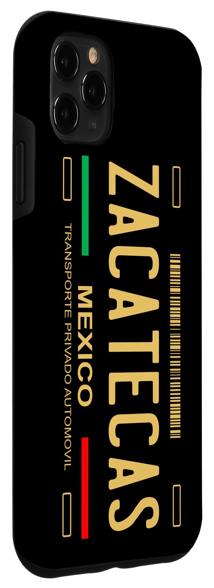 iPhone 11 Pro Max Zacatecas License Plate Phone Case - Durable Protective Cover for Travel & Daily Use