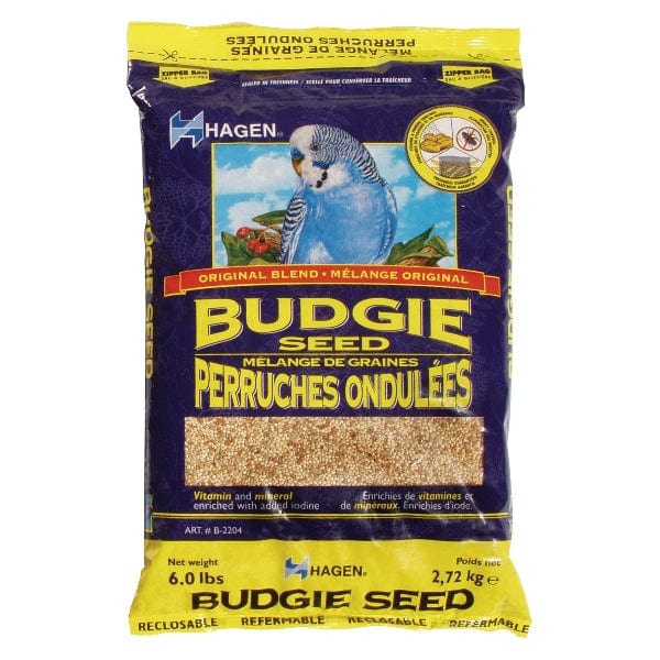 Premium Hagen Budgie Staple VME Seed Mix - Nutritious Parakeet Food for Healthy Birds | Perfect for Daily Feeding & Training Treats