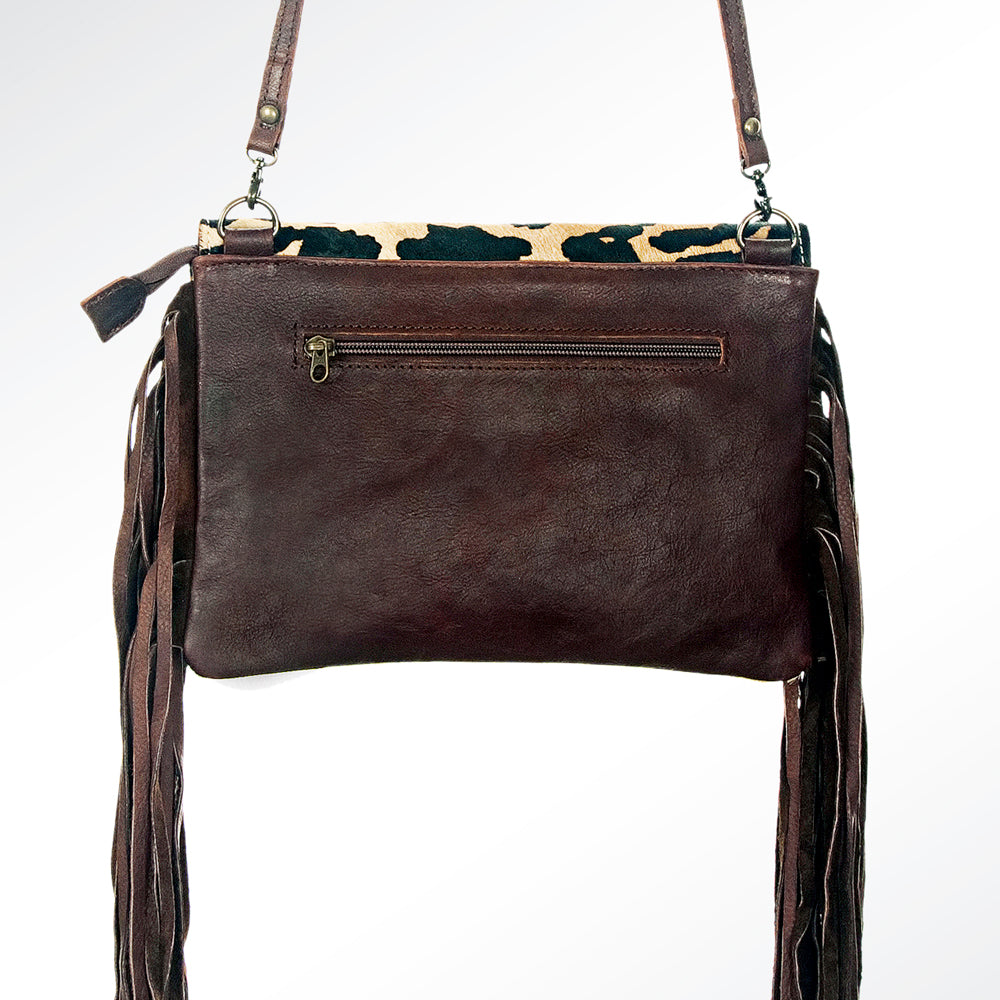 American Darling ADBG577 Genuine Leather Women's Clutch Handbag - Western Style Purse for Evening Parties, Weddings & Special Occasions