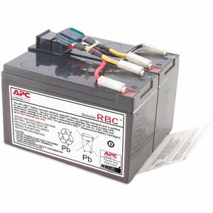 APC by Schneider Electric Replacement Battery Cartridge #48 - Lead Acid, Leak Proof & Maintenance Free Hot Swappable Battery - 3-5 Year Lifespan - Perfect for UPS Backup Power Systems & Network Equipment