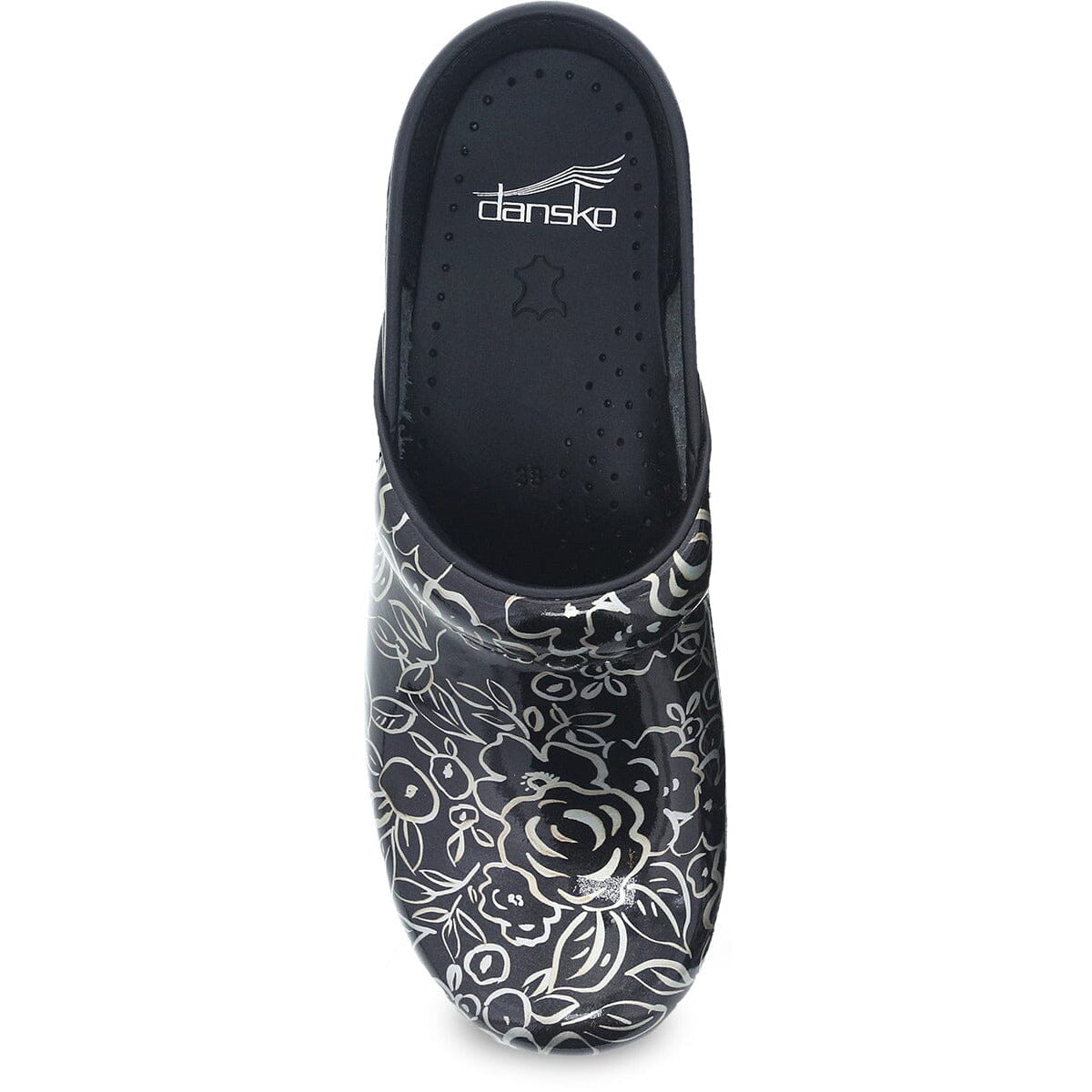 DANSKO Professional Patent Leather Clogs for Nurses & Healthcare Workers - Comfortable Slip-Resistant Work Shoes for Long Shifts (Final Sale) - Perfect for Hospitals, Clinics & Food Service Industries
