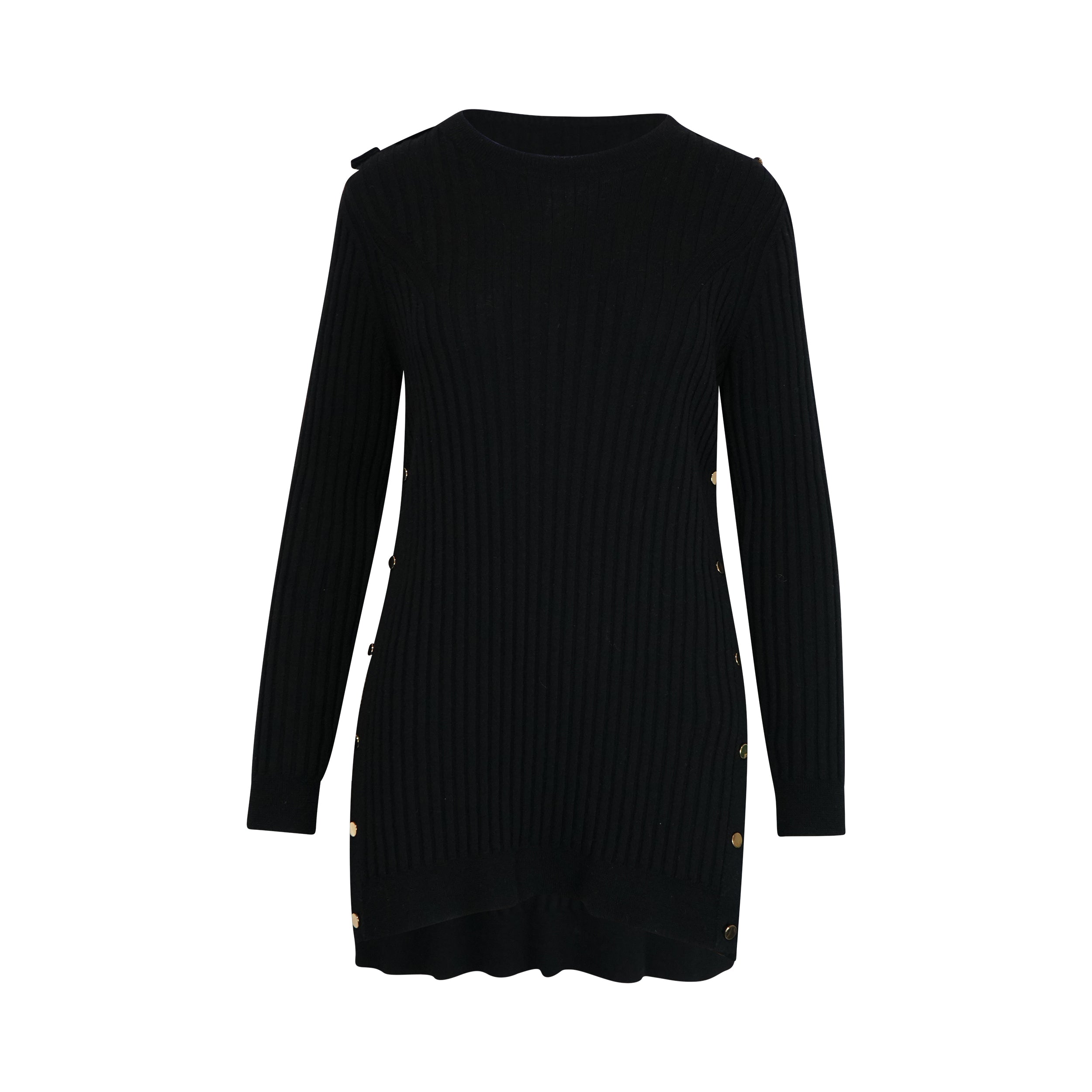 Barbara Walters' Oscar De La Renta Knit Sweater - Elegant Women's Cashmere Pullover for Work & Evening Events