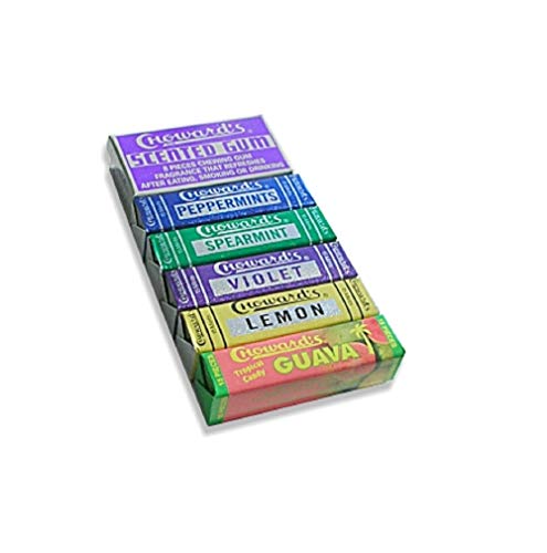 C. Howard's Vintage Mints & Gum Sampler 6 Pack - Old Fashioned Nostalgic Candy Gift Box for Parties, Holidays & Office Treats