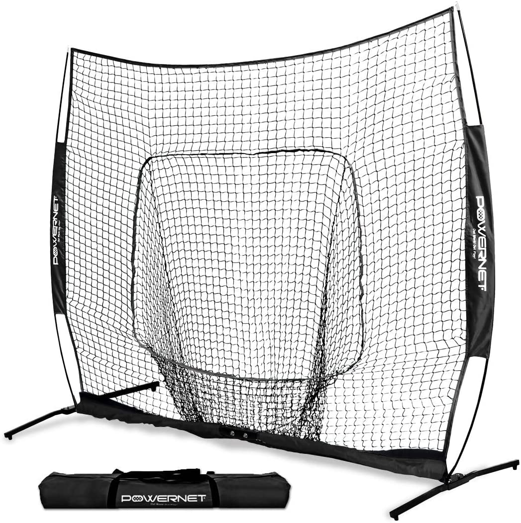 PowerNet 8x8 XLP PRO Volleyball Net with Heavy-Duty One Piece Steel Frame - Perfect for Indoor & Outdoor Court, Beach, Backyard, and Professional Training