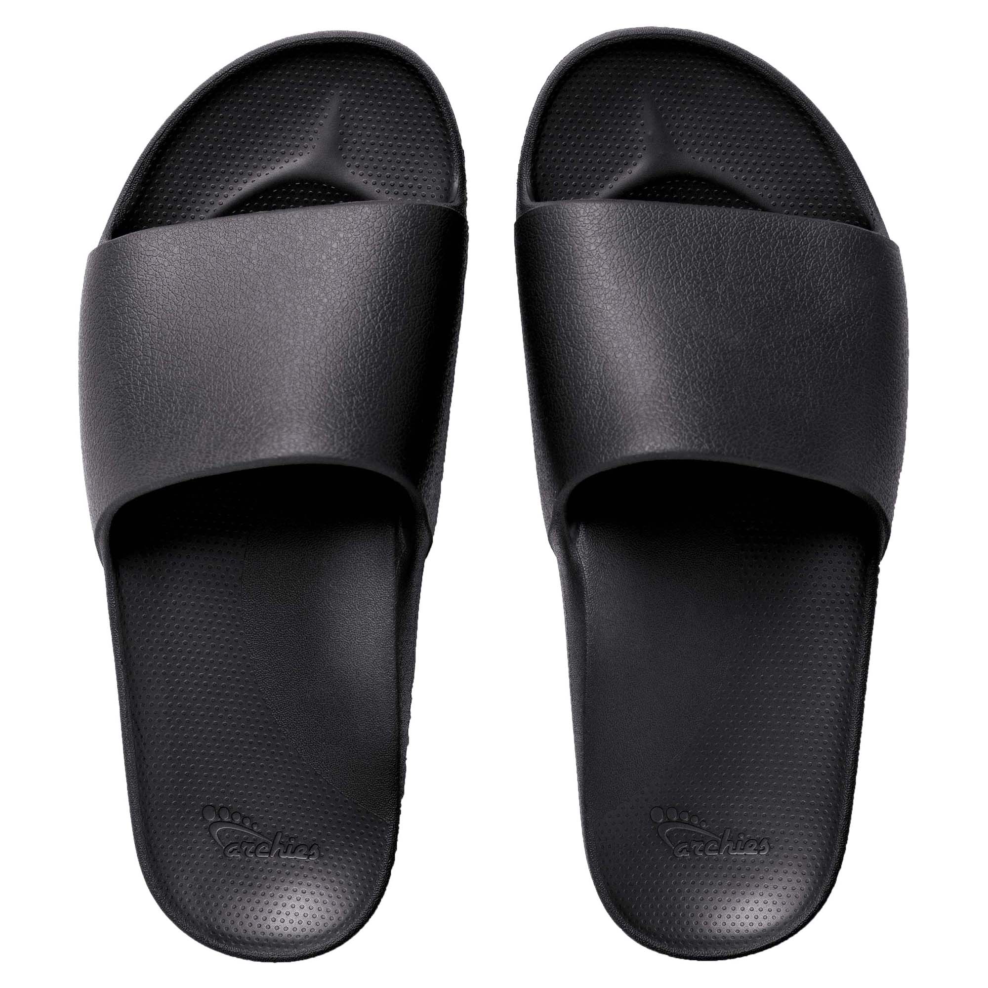 Arch Support Slides for Women & Men - Comfortable Orthopedic Sandals with Cushioned Footbed - Perfect for Home, Office & Travel